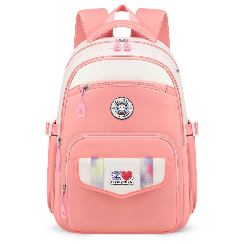 School Bag For Teenagers Unisex Backpack Multifunctional Travel Bag Large Capacity Lightweight Spine-Protecting Elementary School Student School Bag