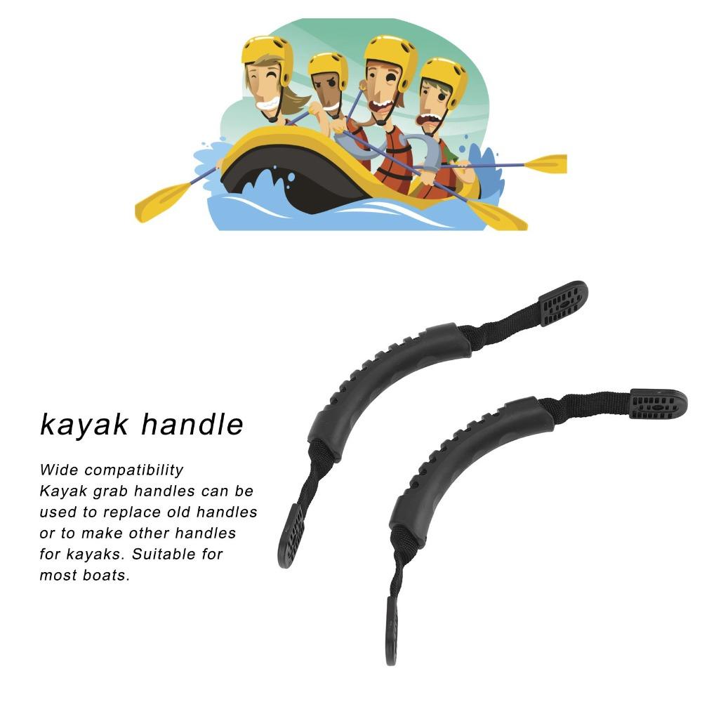 1 Pair Anti Slip Kayak Carry Handle Side Mount Canoe Side Handle for Kayaks Suitcase Luggage