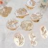 1PC Suzuki Butterfly Cloud House Pattern Seal Head For Scrapbook Sealing Letters Junk Journal