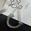 Summer Floral Phone Lanyard With Crystal Wheel For Women And Girls
