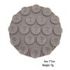 19-Hole Silicone Suction Cup Phone Holder & Power Bank Adhesive Sticker