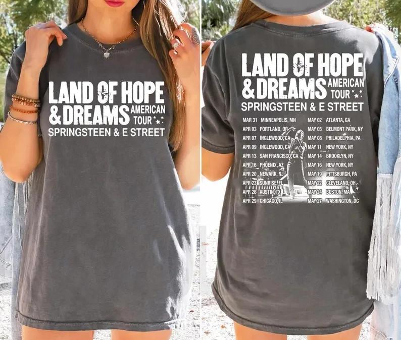 Bruce Springsteen Tour 2026 T-shirt Bruce Springsteen Fan Gift AN67089 Unisex T-Shirt XL