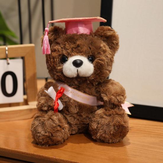 Personalized Graduation Gifts 2026 for Her, 7-Inch Teddy Bear, Soft Plush Graduation Mascot for College High School, Grade Graduation Gifts