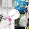 PP Glass Wiper TPR Mirror Scraper New Squeegee Cleaner  Shower Use