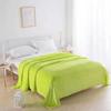 Solid Color Four Seasons Flannel Blanket Throw – Versatile Bed Sheet and Gift.