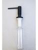 Matte Black Kitchen Sink Soap Dispenser - 500ml with Brass Pump Head