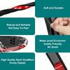 Universal Car Door Rubber Seal Strip Self Adhesive Automotive Door Soundproofing Weather Stripping Double Layer 5-Hole Auto Weatherstrip Fit Truck