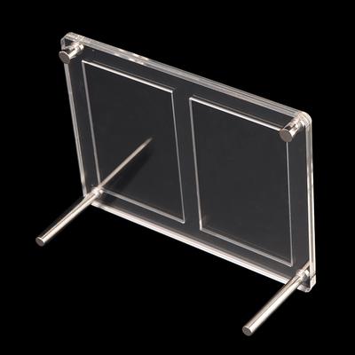 Kayıt Gösterim Rafı Cd Resim Gösterim Standı Kart Tutucu Şeffaf Akrilik Fotoğraf Çerçevesi Ev Albümü Yatak Odası Albüm Rafları