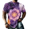 Men's Halloween Print T-Shirt, Short Sleeve Neck Tee for Halloween Celebrations