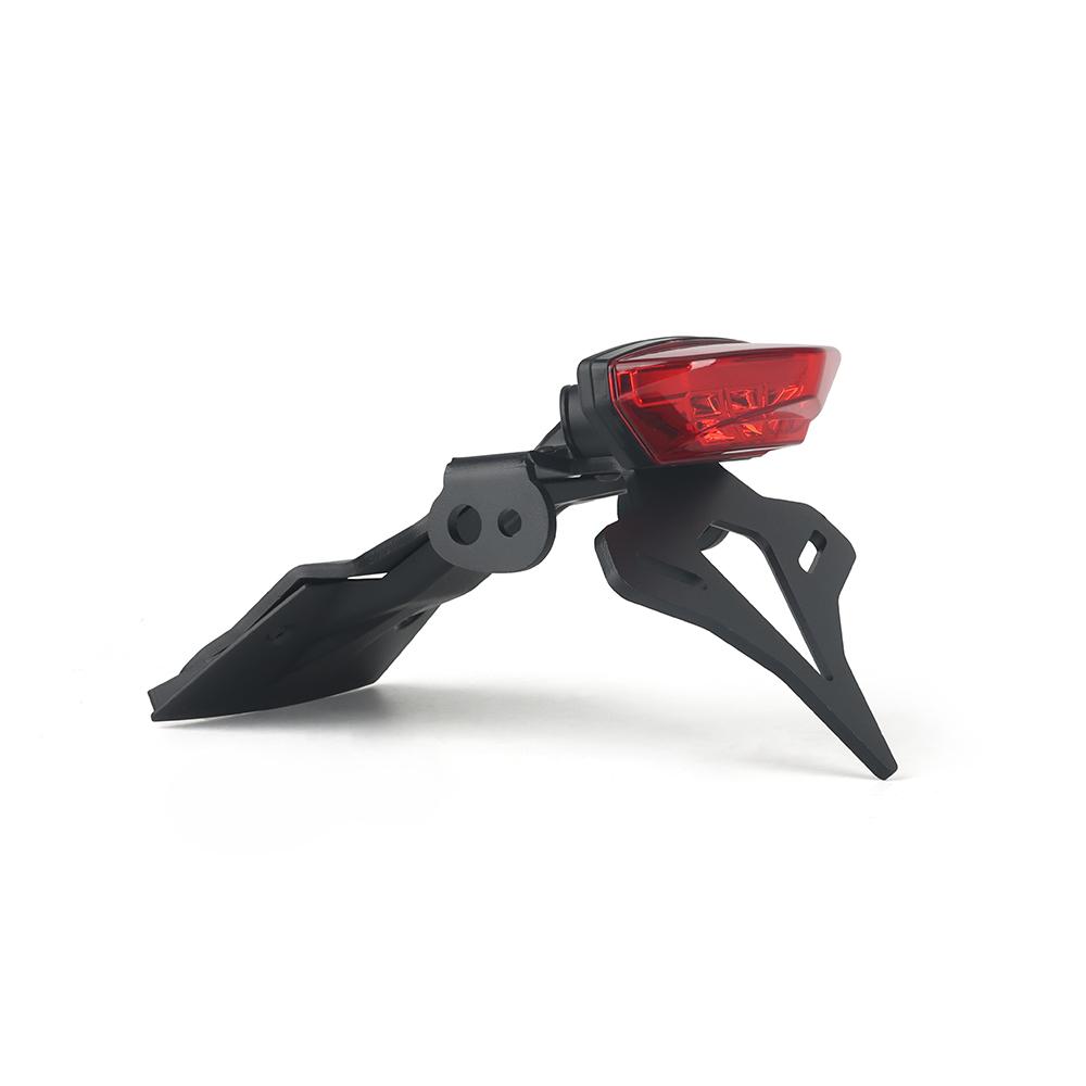

Motorcycle Modified parts Rear Short Tail Stock License Plate Holder Tailstock Bracket Integrated LED Light FOR GSX8R 2024- GSX-8R Red