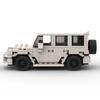 -84923 White -Amg G63 Building Block Compatible Assembly Gift Ornament Small Particles