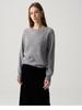 Mulberry Silk & Cashmere Blend Sweater - Soft Knit, Seamless, Round Neck Base Layer for Women