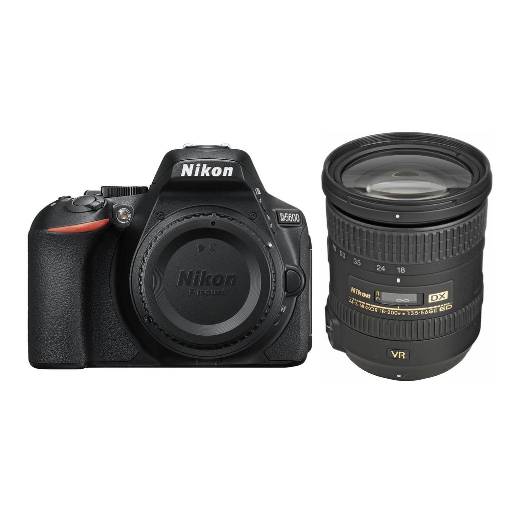 Nikon D5600 DSLR Camera AF-S DX 18-200 Mm ED VR II