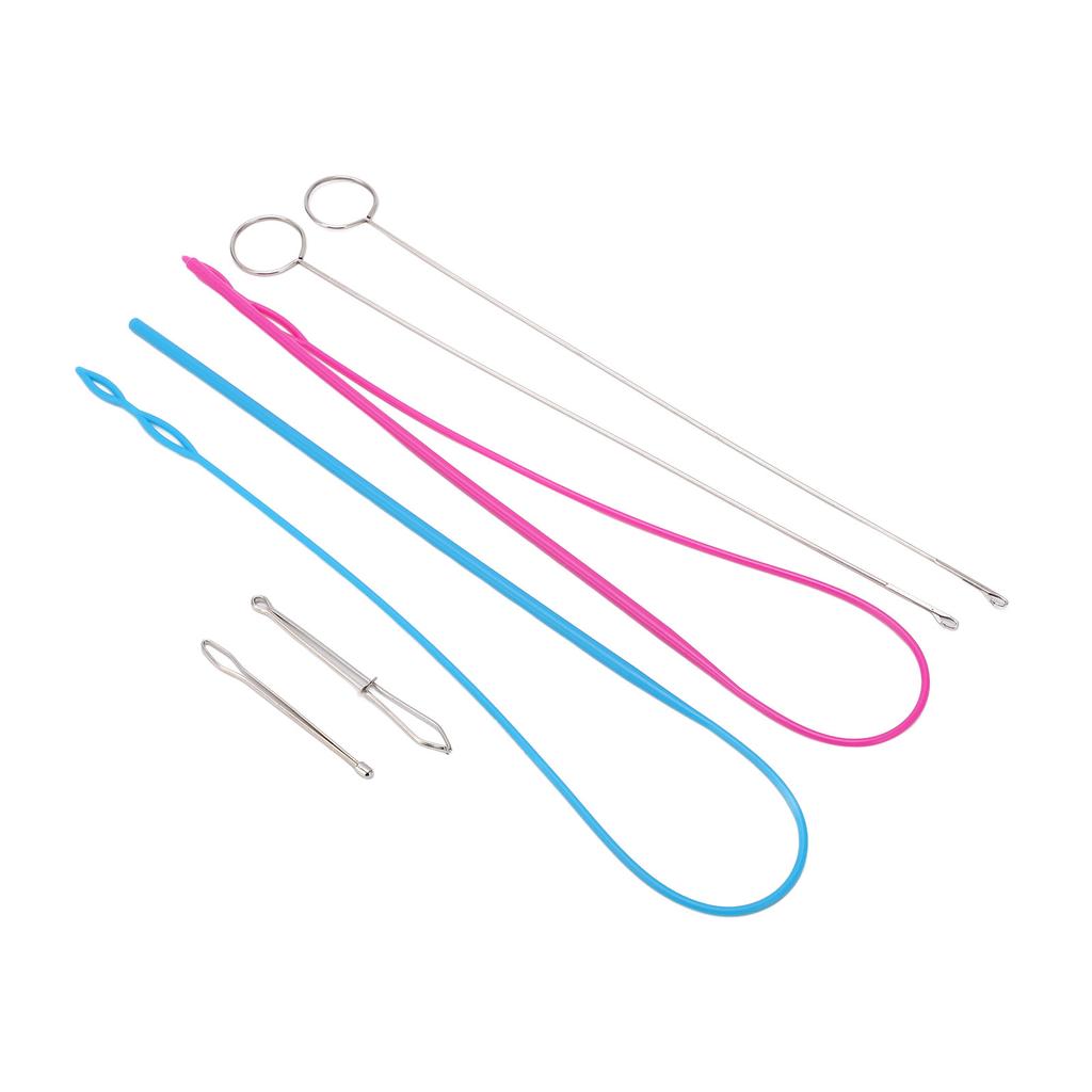 6Pcs Sewing Loop Kit Complete Tools Stainless Steel Material Deformation Resistance Sewing Tools