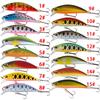 5.5cm 5g Sinking Minnow Lure: Vibration Freshwater Bait for Asp and Bass
