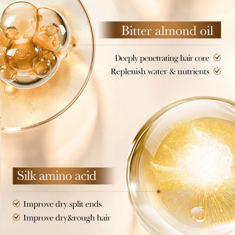 Black Rice Crumb Removal Softening Conditioner SADOER Anti-Broken Hair Nourishing Hair Mask