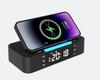 Wireless Charging Bluetooth Speaker Atmosphere Night Light Electric Dual Speaker Loud Alarm Clock