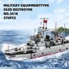 376PCS 052D Missile Destroyer Military Building Blocks Model Toy For Kids Boys Children Gifts Small Particle