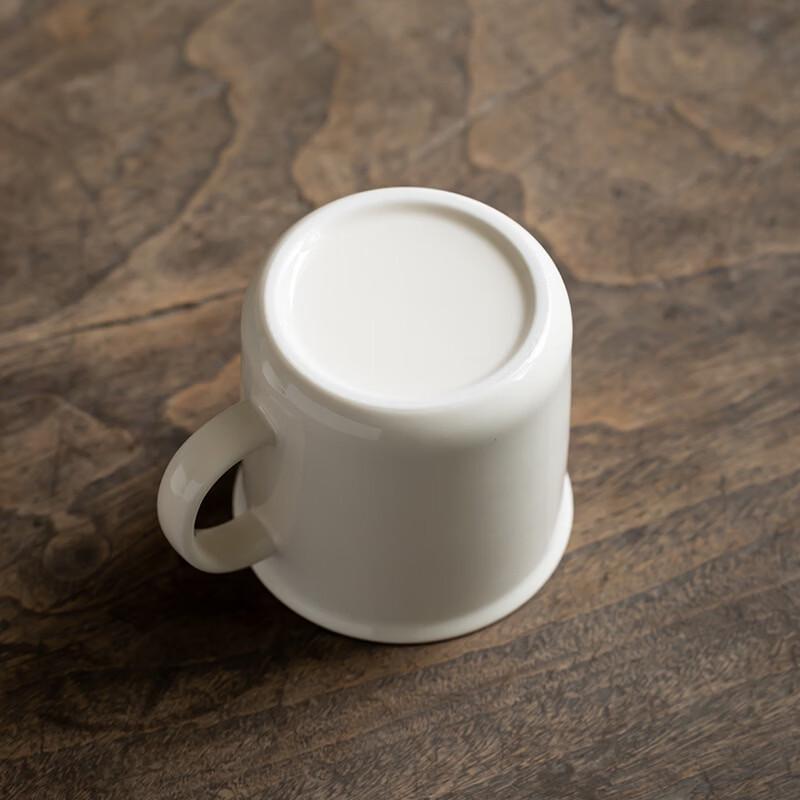 OLOEY White Porcelain Mug