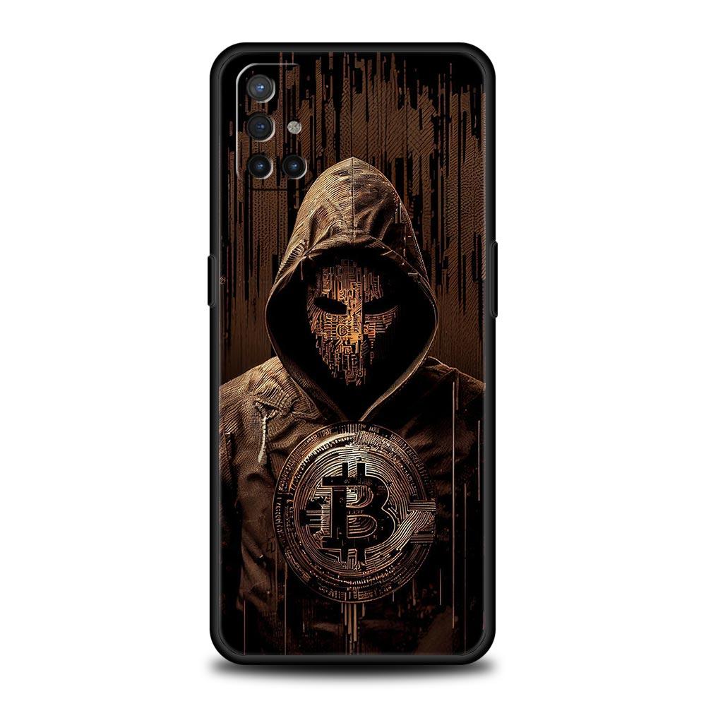 Luxus Bitcoin B Handyhülle Für OnePlus 13 12 11 10 9 8 7T Pro 13R 12R 10R 9RT 8T Nord N200 N30 2T CE 2 3 5G Lite Weiche Hülle