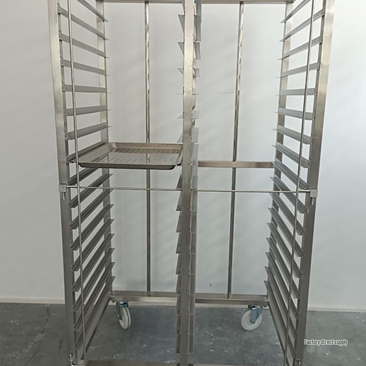 Commercial Stainless Steel Multi-Layer Baking Tray Rack for Rotary Ovens