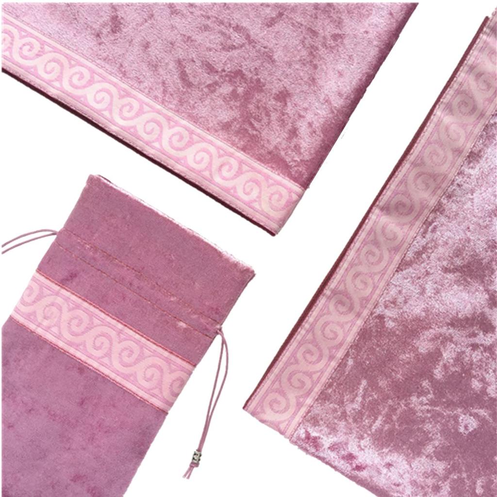 Thick Velvet Tarot Cloth for Tarot with Professional for Magic and Appraisals Large, Cards, 65x65cm, Pouch, Grade, High-Quality, Tricks, Divination,