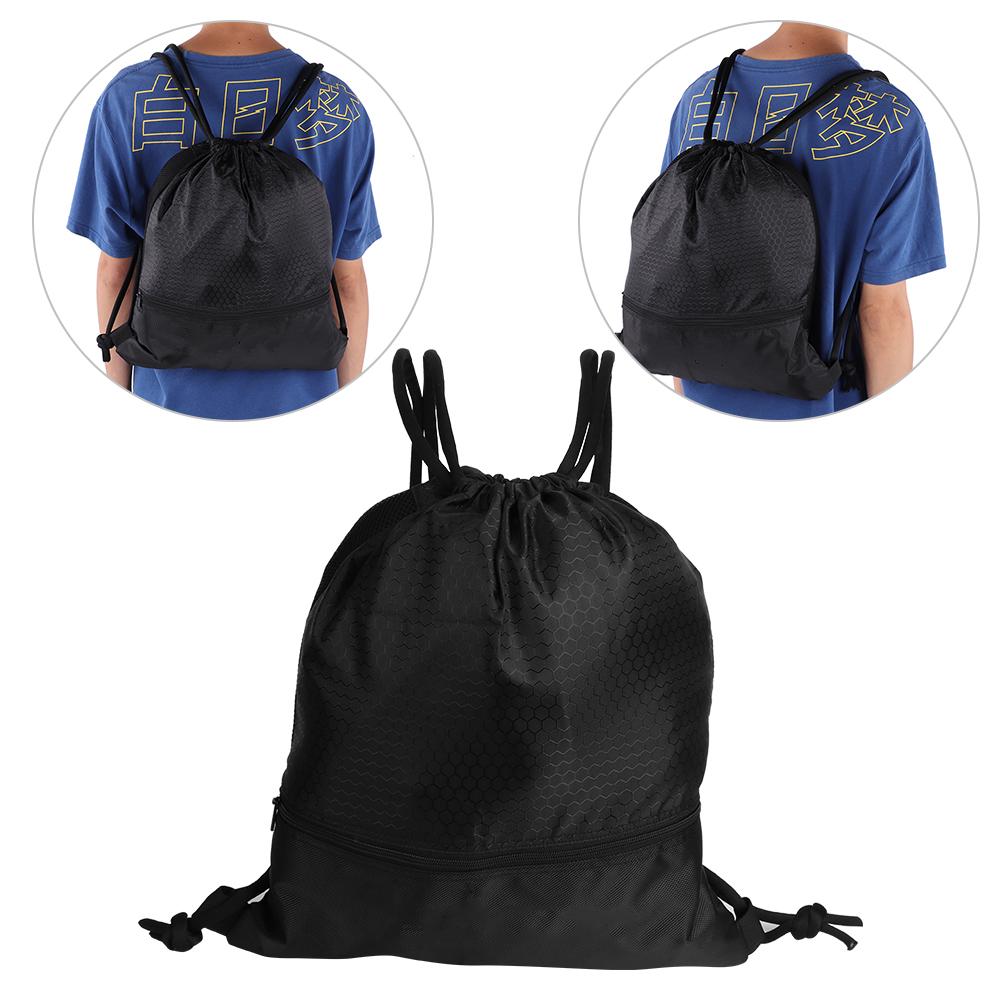 15L Großraum-Fahrradtasche Wasserdichter Atmungsaktiver Kordelzug-Rucksack für Outdoor-Fitness Sport1