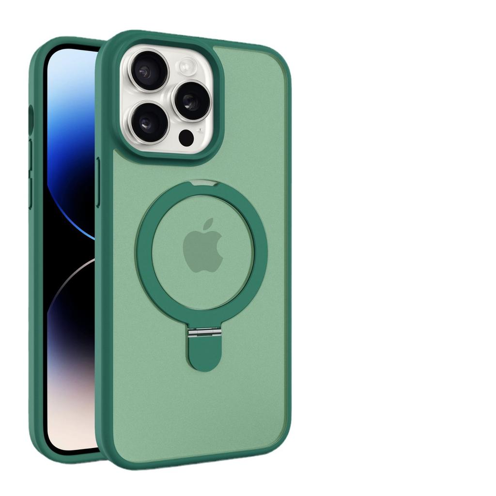Dla IPhone 16 Pro Magnetyczny Wspornik Podtrzymujący Etui na Telefon dla Apple 16 Pro Folia Ochronna na Obiektyw