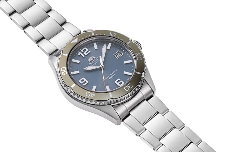 [Orient Watch] Mako SOLAR Solarbetriebene Inlandsherstellergarantie RN-WJ0002L Herren Babyblau