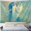 Vintage oil painting art printing tapestry wall decoration art room background cloth aesthetic home decoration accessories
