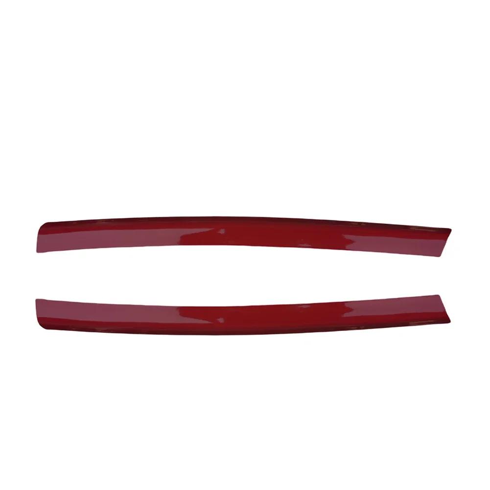 2pcs for Golf 7 7.5 Rline Car Grille Decorative for VW Bright Black Logo Cover Up Grille Strips Car Stickers Auto Accessories