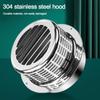 100/150mm Stainles Steel Chimney Cap Exterior Wall Air Outlet Roof Pipe Exhaust Hood For Ventilation Ducts Chimneys Exhaust Hood