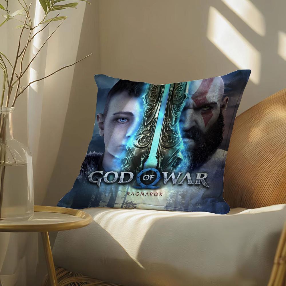 Gameg-Godofwarragnarok Pillow Case Pillowcase, Double-Sided Printed, Sofa Cushion, Bedroom Headboard