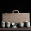 Ru Kiln Ceramic Kung Fu Tea Set