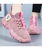 Women's Summer Sports Shoes Breathable Mesh Casual Sneakers Woven Thick Soled Lazy Socks Non Slip Women's Shoes