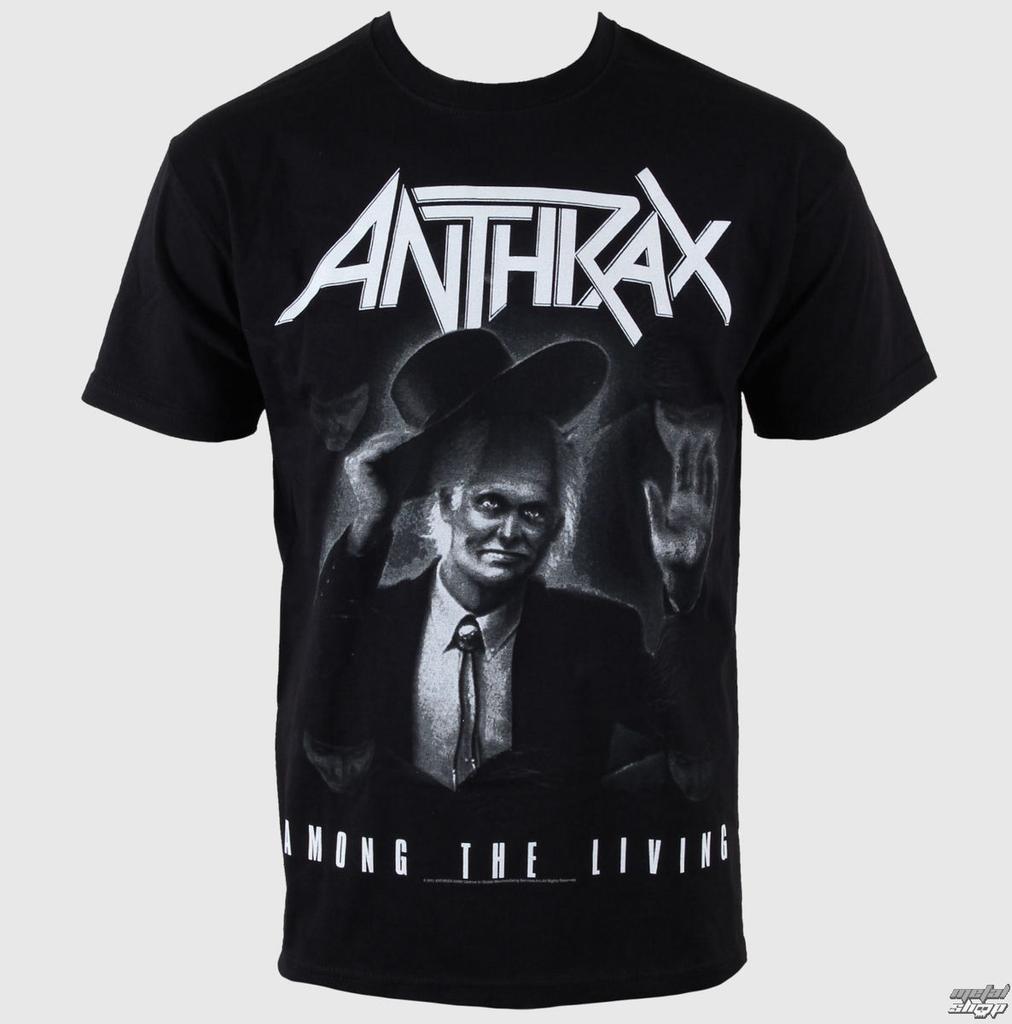 Rare Anthrax Band Graphic Cotton T-shirt Unisex Summer Short Sleeve Fashion Brand Tee Luxury Casual Vintage Retro Top