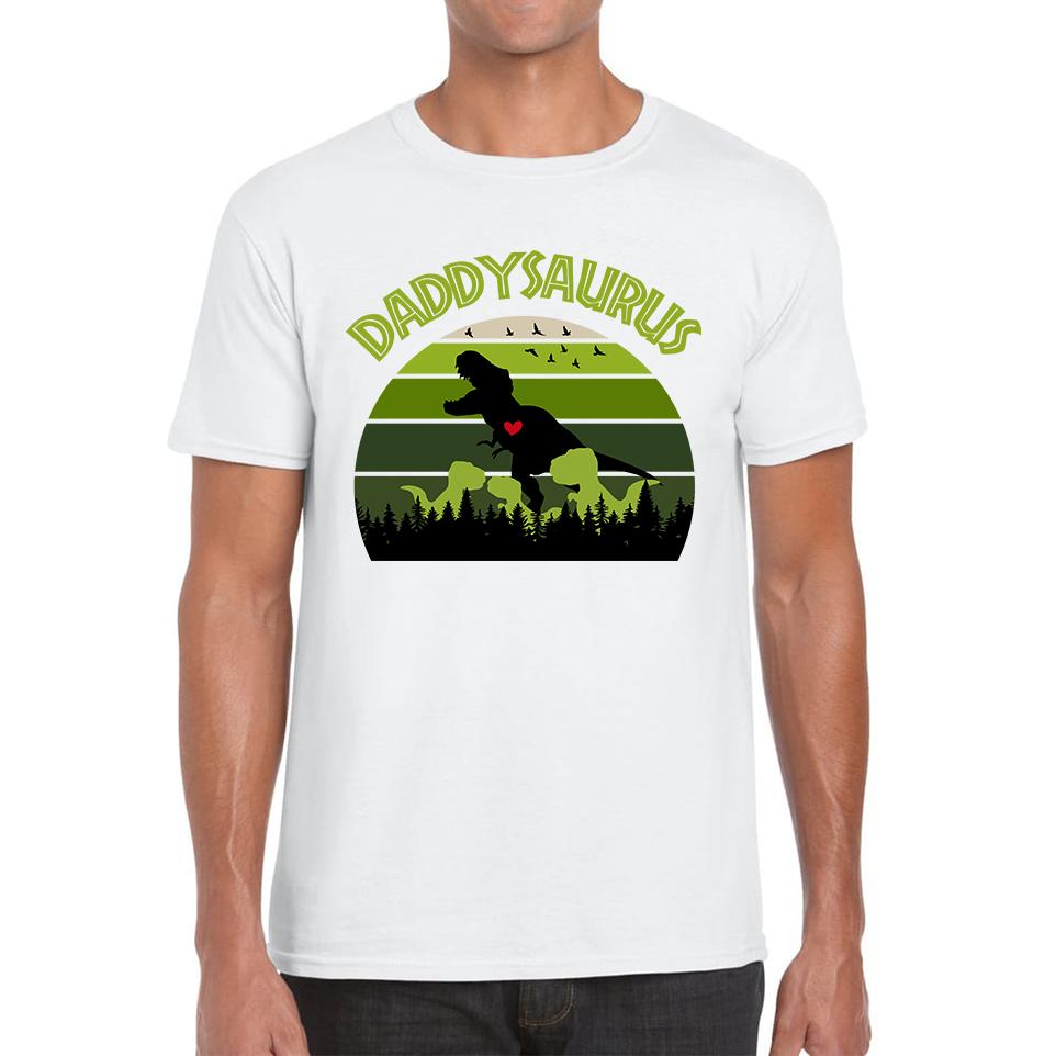 

Daddy Dinosaurs Fathers Day Unisex T Shirt S