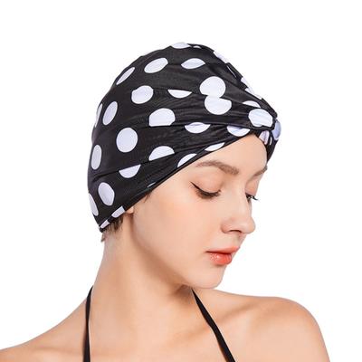 Swimming Hat High Elastic Comfortable Women Swim Ears Protection Hat Bathing Hat