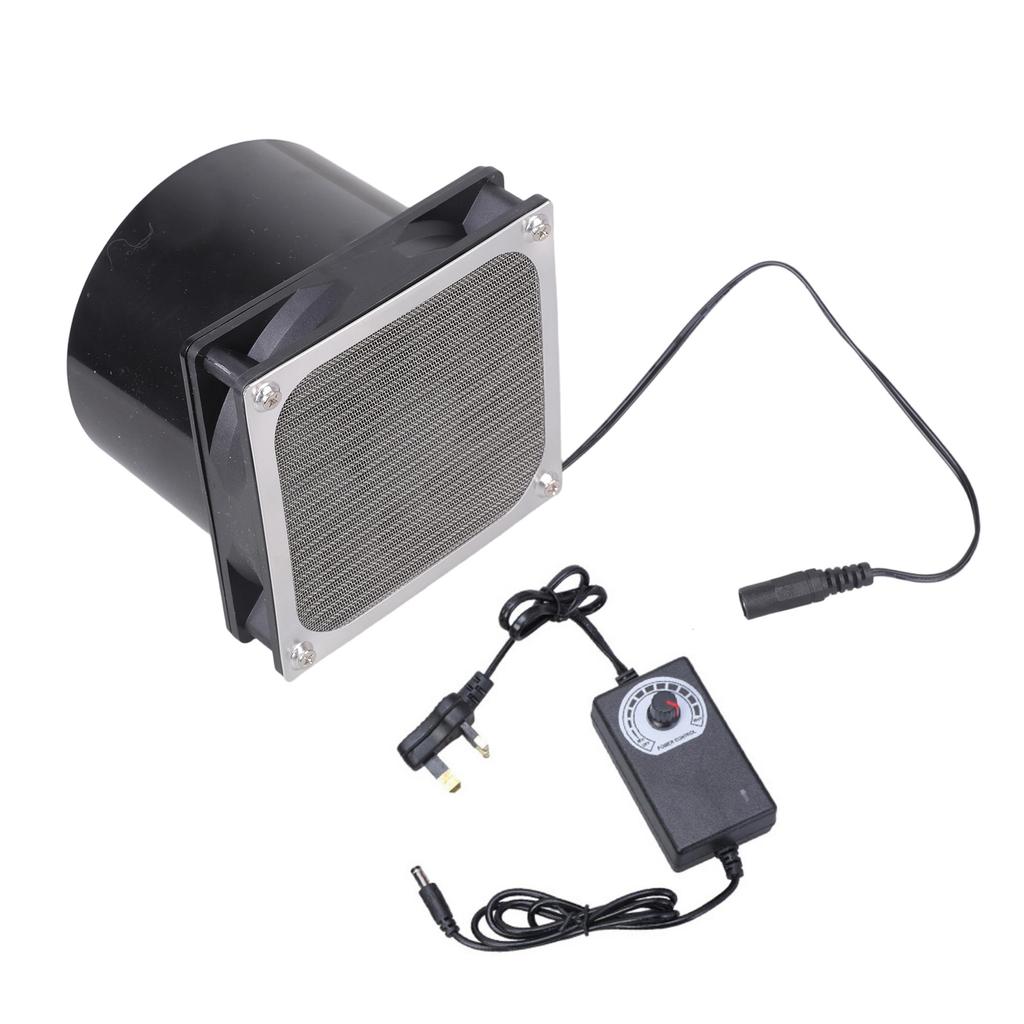 120mm Adjustment Speed Exhaust Fan Double Ball Bearing 12V High Airflows 82CFM Size 120x120x96mm Ventilation Fan