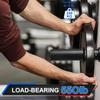 Adapter Sleeve (2pcs), Converts 1" Standard Weight Plate Posts to 2" Weight Plate Posts, Suitable for 1" Standard Barbell Bars, Removable End Cap