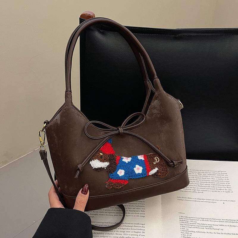 Girls Hand Bag Messenger Bag New Shoulder Bag Large Capacity Versatile Women's Bag