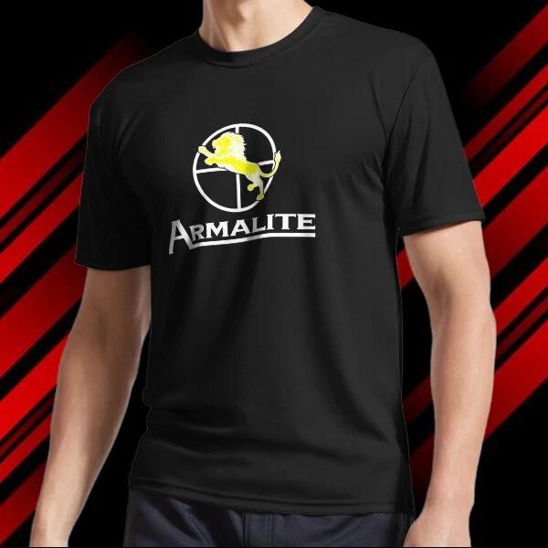 Men s and Women s T-shirts ArmaLite Rifle Gun White S