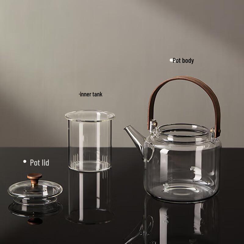 Mingzhan MZ8021A Heat-Resistant Glass Tea Brewer & Kettle