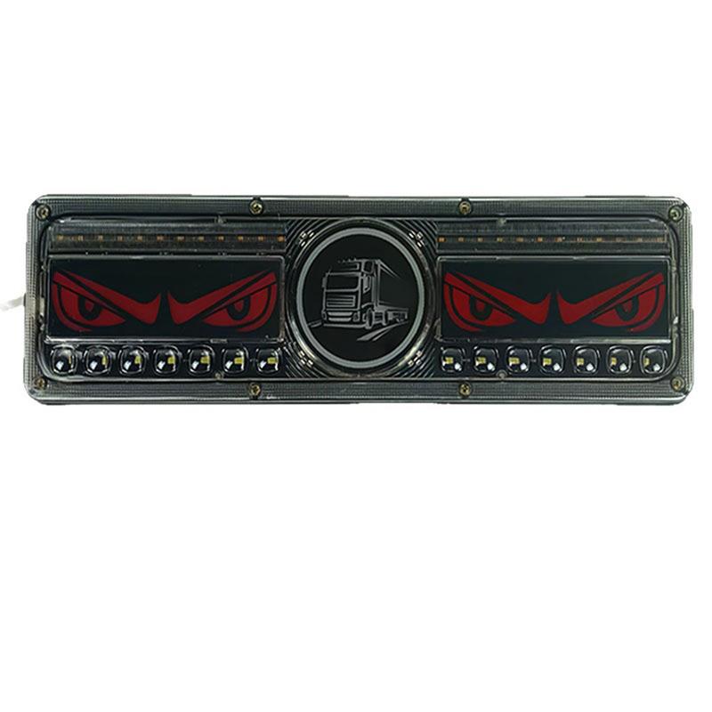 RGB Color Tail Light LED Tail Light Easy tallation Extended Service Life 12V-24V Vehicles 12v 24v Tail Light