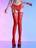 Low Waist Sexy Lace Women'S Panties With Garters Sheer Exotic Lingerie And Allure Oil Shiny Glossy Stocking One-Peices Pantyhose