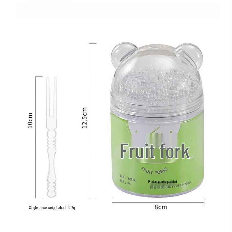 Qianxing Disposable Plastic Fruit & Dessert Forks