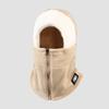 Women's Casual Adjustable Winter Autumn Sports Cycling Thermal Neck Warmer Face Mask with Windproof Hoodie Hat
