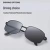 Polarized UV Protective Auto-Color Change Sunglasses for Men - Ideal for Driving