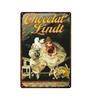 Vintage KitCat Tin Sign  Retro Metal Wall Art Decor for Bar Club Man Cave  Perfect Wall Poster Plaque for Home Decoration