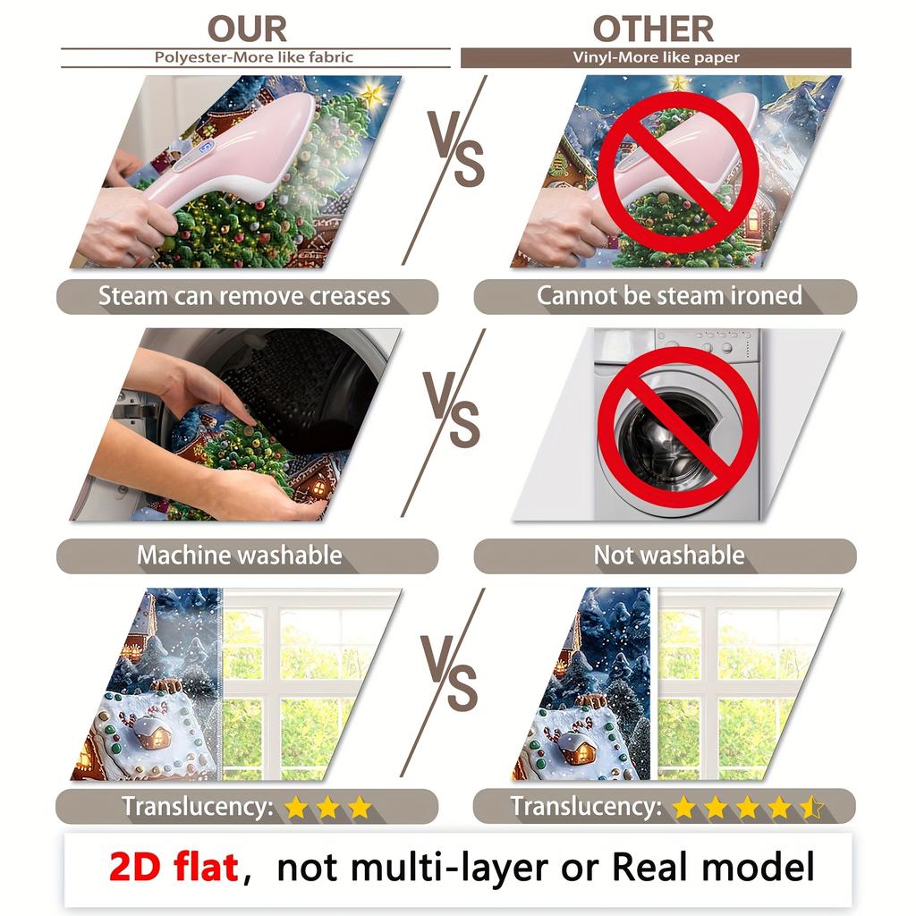 Winter Cartoon Christmas Decoration Background Winter Photography Backdrop Decorations For Photo Studio Photo Booth Christams Party